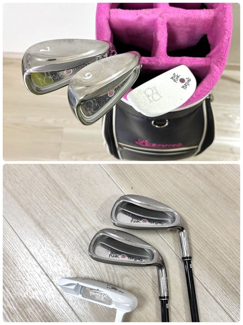 パーソンズ レディース用　ゴルフセット　フレックスL 右用　PERSON`S