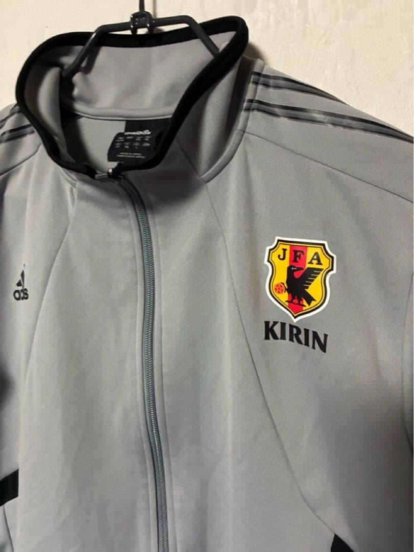 日本代表　ジャージ トラックジャケット　Lサイズ　JFA グレー