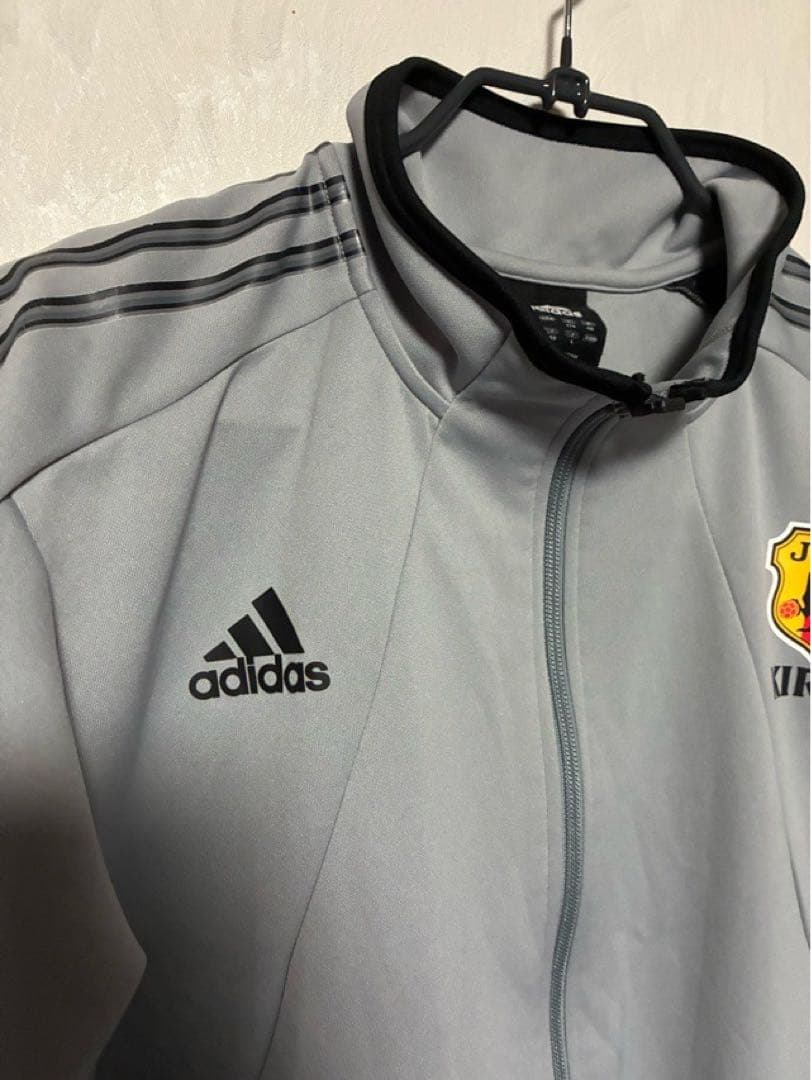 日本代表　ジャージ トラックジャケット　Lサイズ　JFA グレー