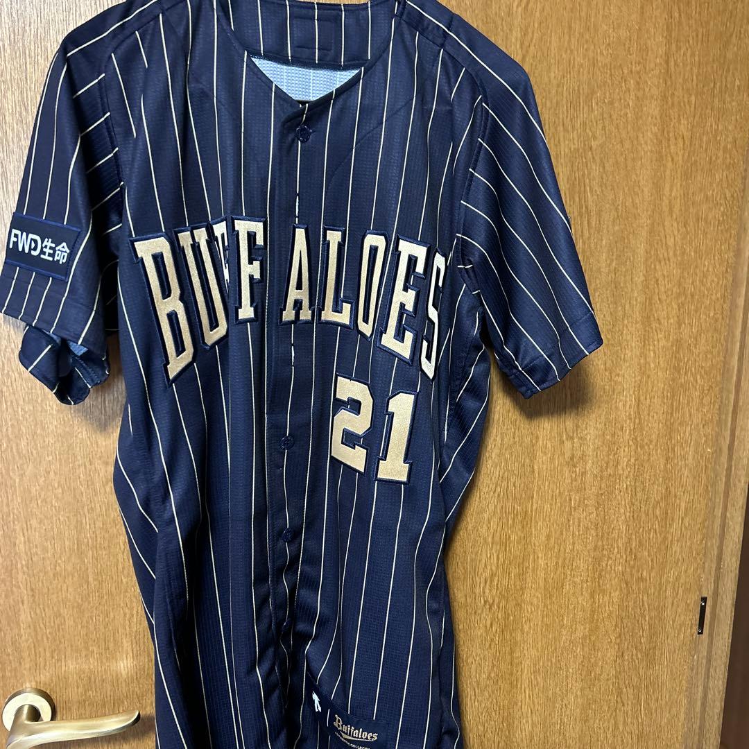 値下げ！山崎颯一郎オーセンティックユニフォーム Mサイズ オリックスバファローズ