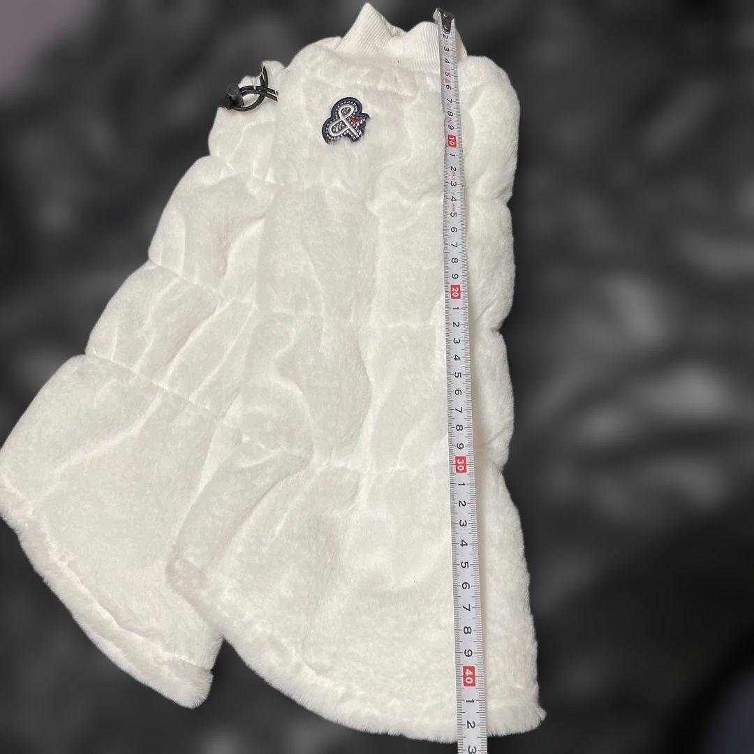 新品★AND PER SEアンパシー ファーのレッグウォーマー　アンパスィゴルフ