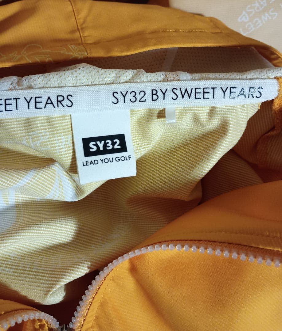 SY32 グラデーション ジャケット オレンジ 風防 サイズ L