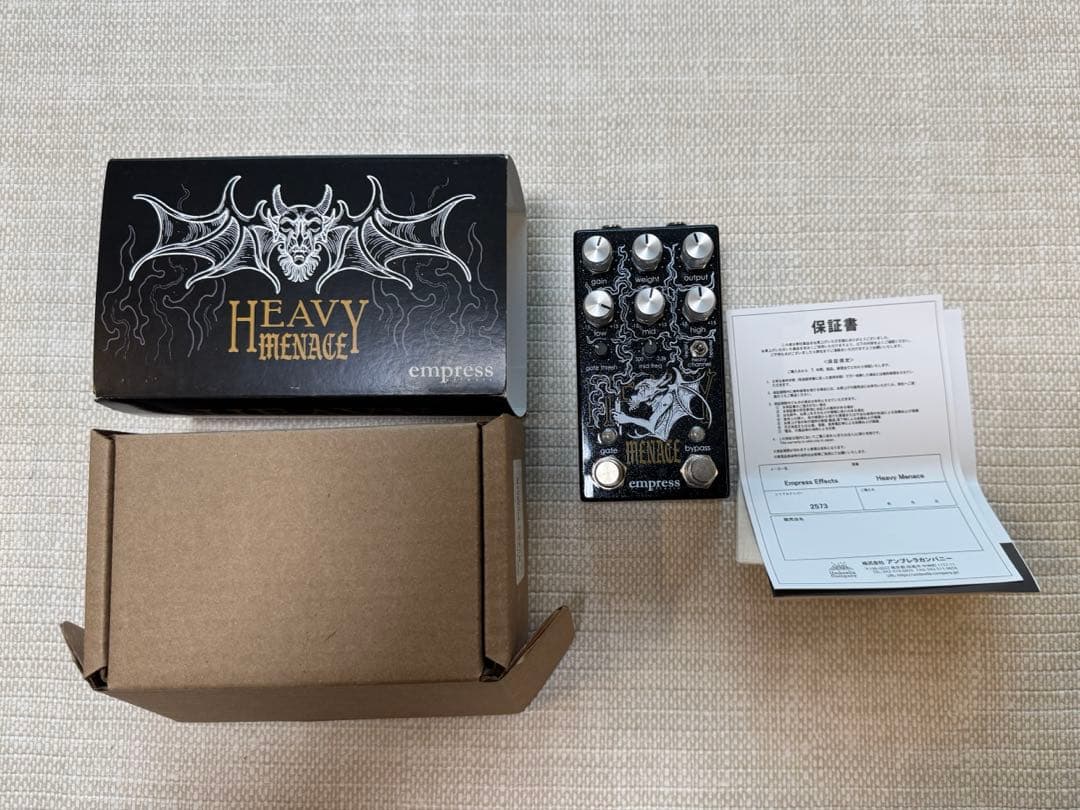 【美品】empress HEAVY MENACE ヘビーメナス