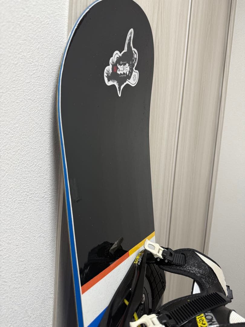 美品 FLOW MERC ロッカーボード スノボ グラトリ ビンディング ジブ