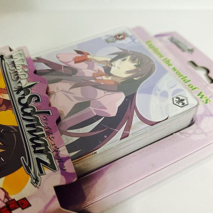 新品　未開封　ヴァイスシュヴァルツ　トライアルデッキ　化物語　　英語版