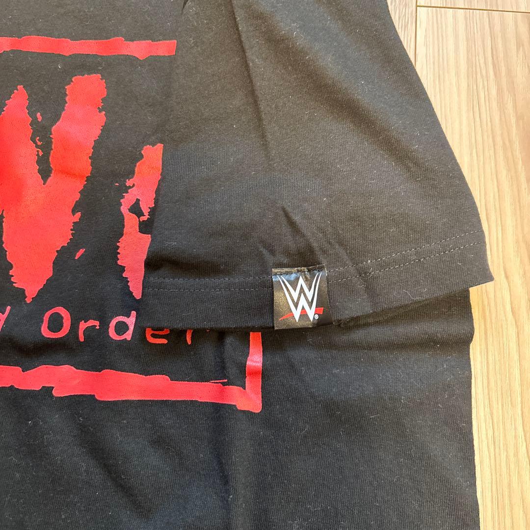 激レア　蝶野正洋直筆サイン入りnWoロゴTシャツ Sサイズ ブラック 美品