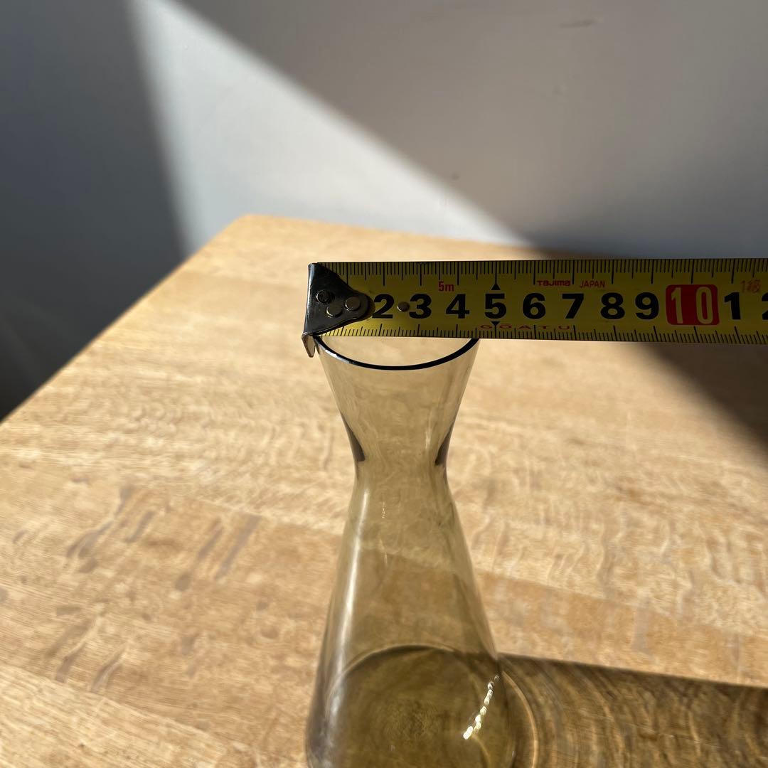 Kaj franck Nuutajarvi vase 1541オリーブグリーン➀