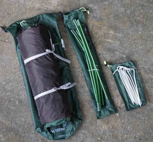 【新品・未使用】Jack Wolfskin / GOSSAMER、一人用テント