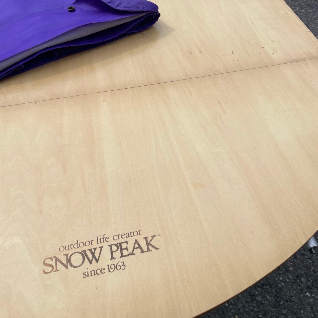 【廃盤】peak フォールディングテーブル オーバル 折りたたみ