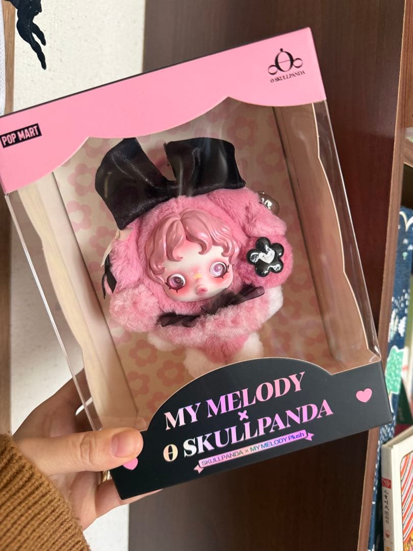 【新品/箱有り】MY MELODY × SKULLPANDA ぬいぐるみ