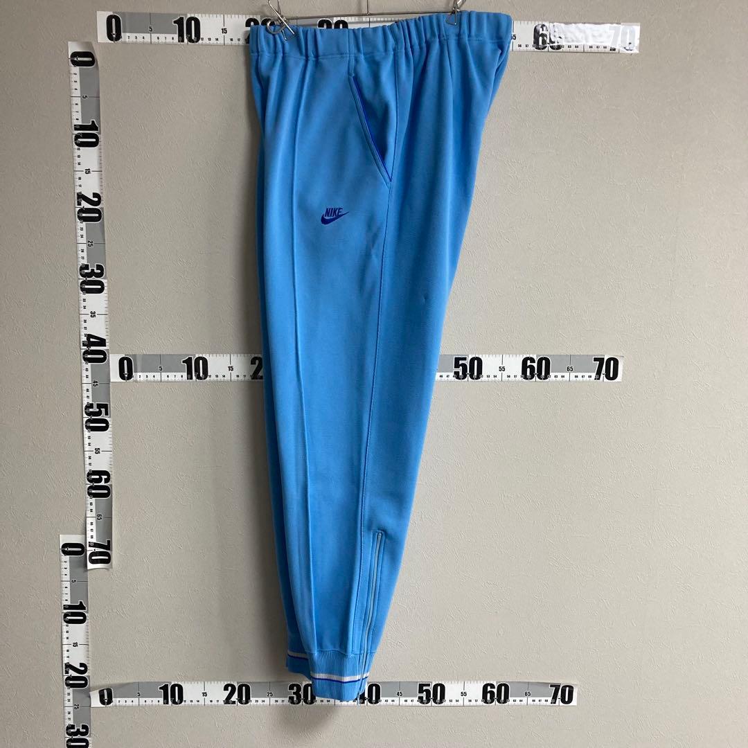 90s NIKE ナイキ トラックジャージ ズボン 水色 M日本製 パンツ