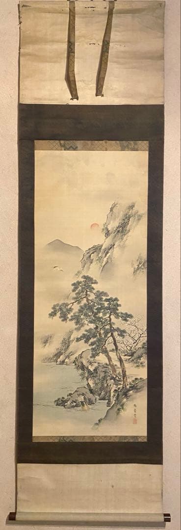 掛軸 163 (双幅)