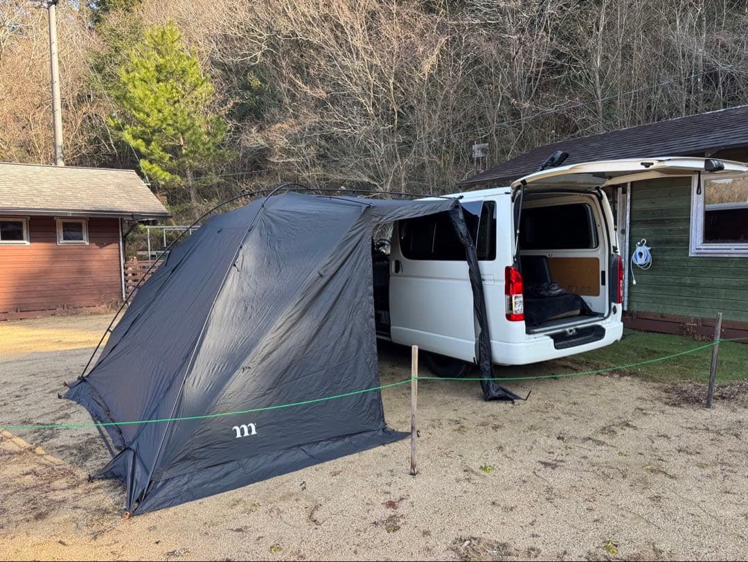 muracoPENELOPE CAR SIDE TARP ブラック