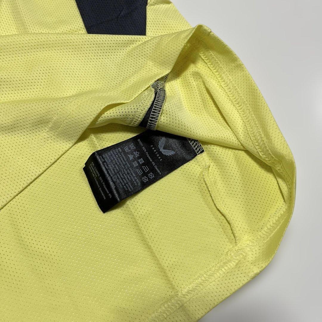 CASTORE エバートン ノースリーブ Sサイズ イエロー トレーニングウェア