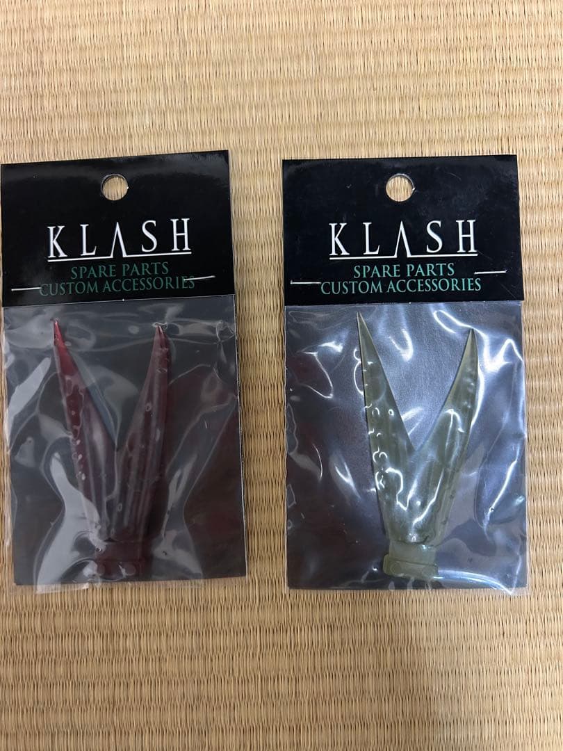 KLASH9 究極ベイトフィッシュver2 ロールリップ　Vテール2個おまけつき