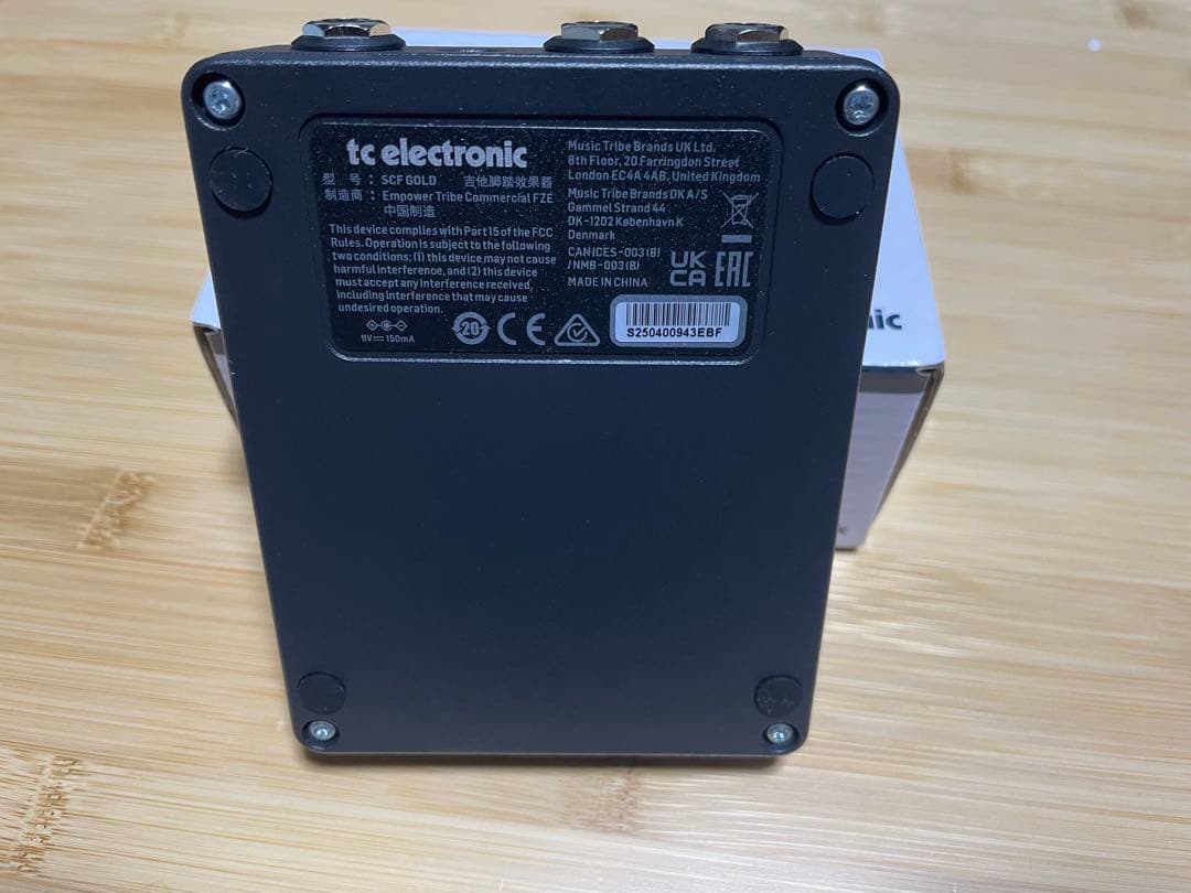 TC ELECTRONIC　SCF GOLD