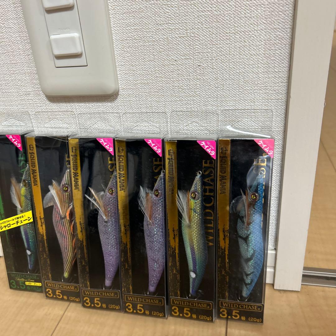 スクイッドマニア　WILD CHASE 3.5インチ エギ6個セット