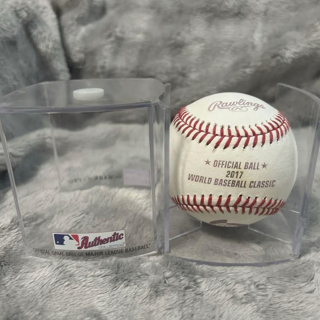 早い者勝ち Rawlings 2017年 大谷翔平WBC 公式ボール ケース付き
