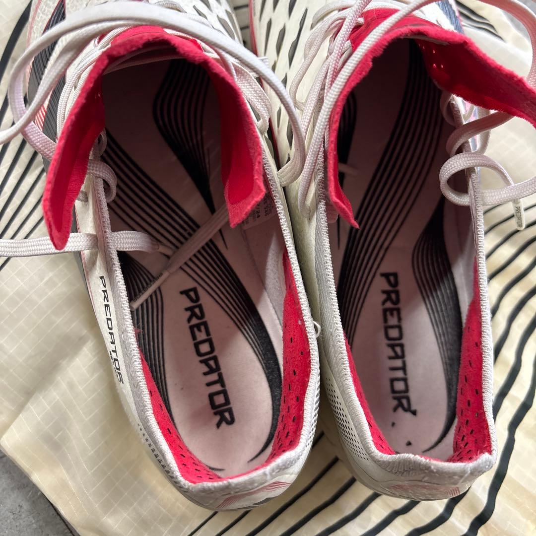 あ*あ様 美品　adidas プレデターエリート ag 24.5センチ 袋付き