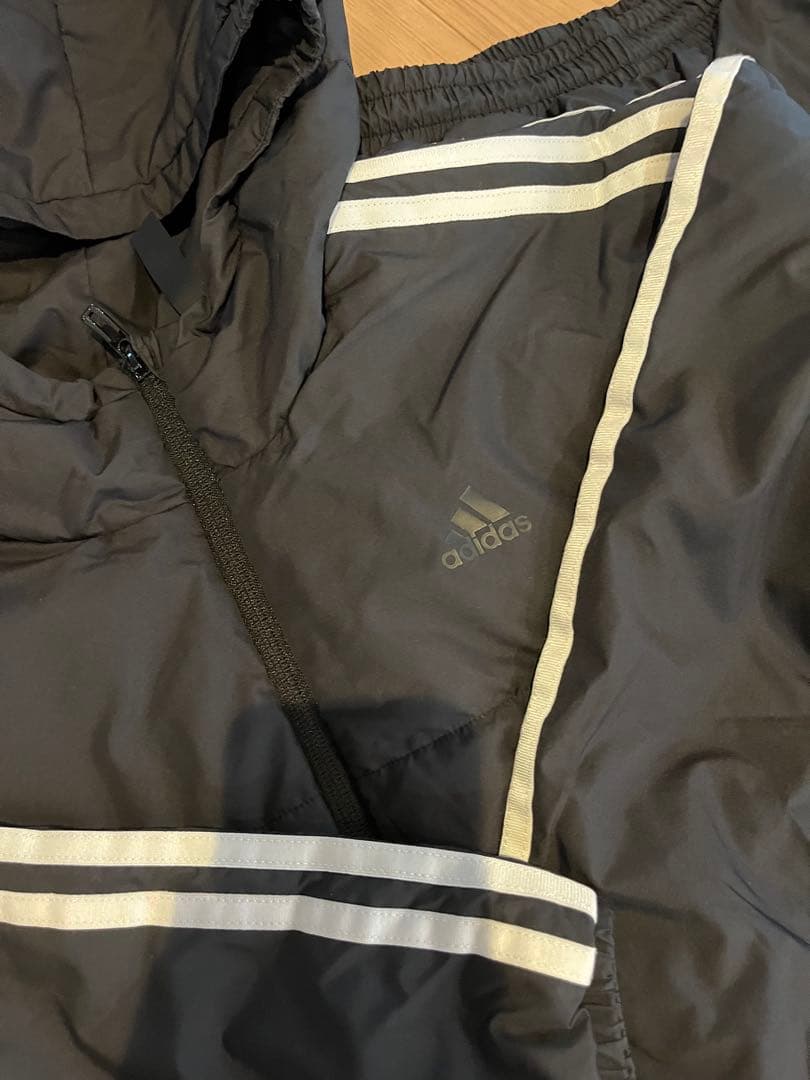 adidas アディダス レディース アウター 3ストライプ フード