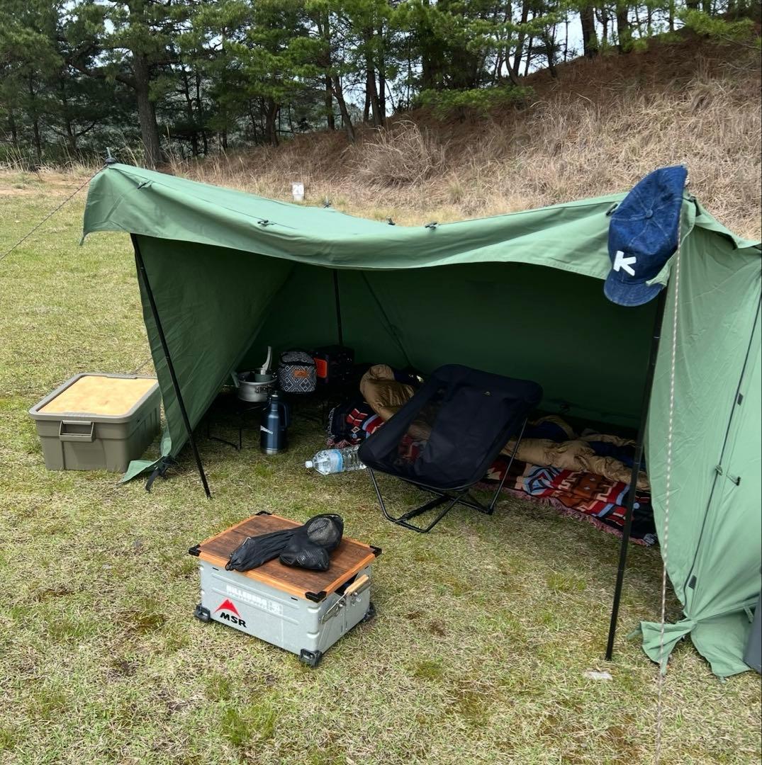 8tail パップテント 軍幕 ソロ 【ゴッドパップ】 tc ポリコットン