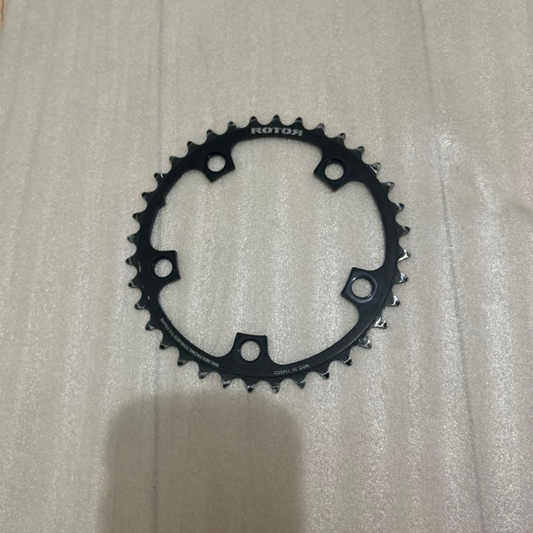 お*い様 ROTOR NOQ チェーンリングセット 52-36