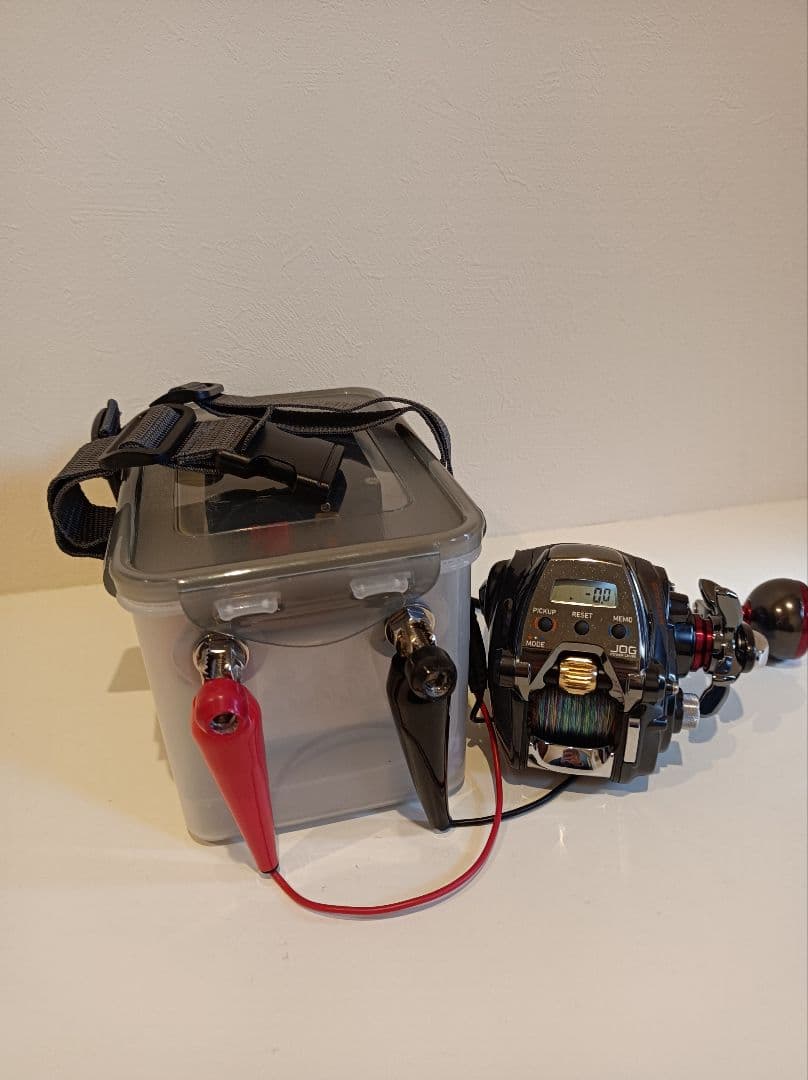 18V&14.4V対応マキタライト付き電動リールアダプター