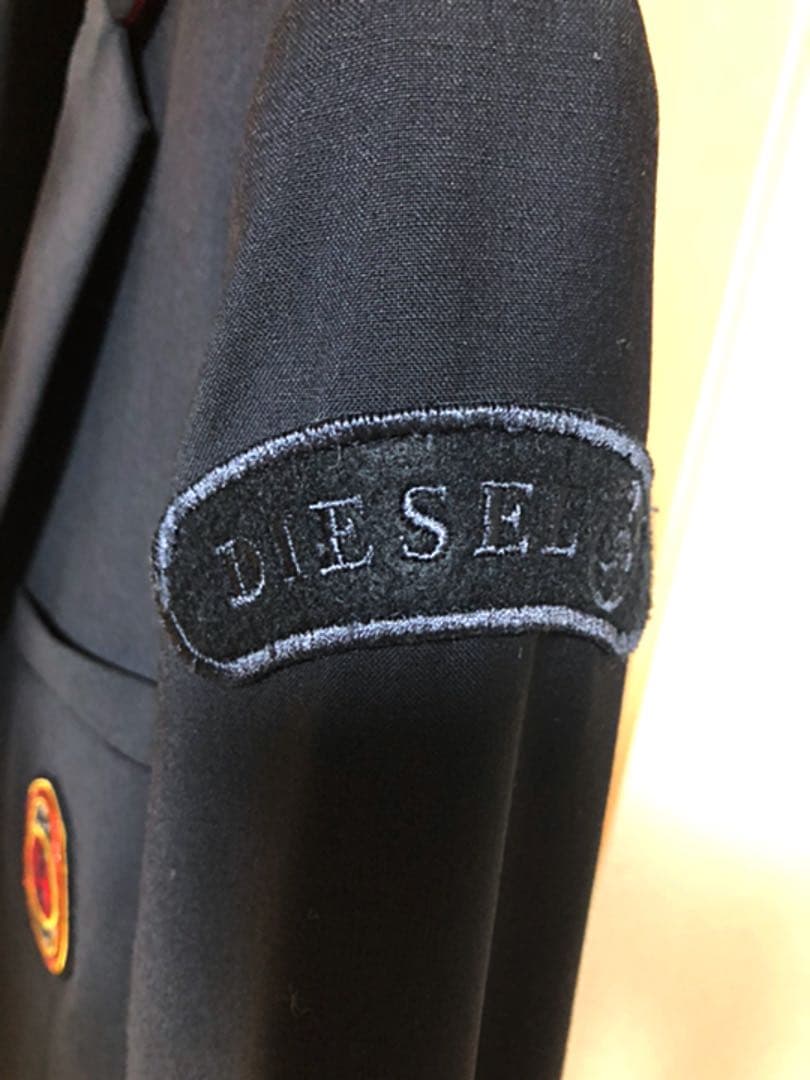 【非売品】DIESELディーゼル ACミラン パートナー帯同ジャケット 48