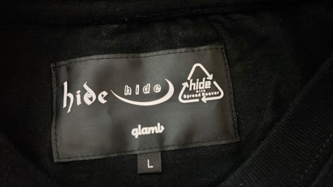 美品！glambコラボ♡hideTシャツ Lサイズ