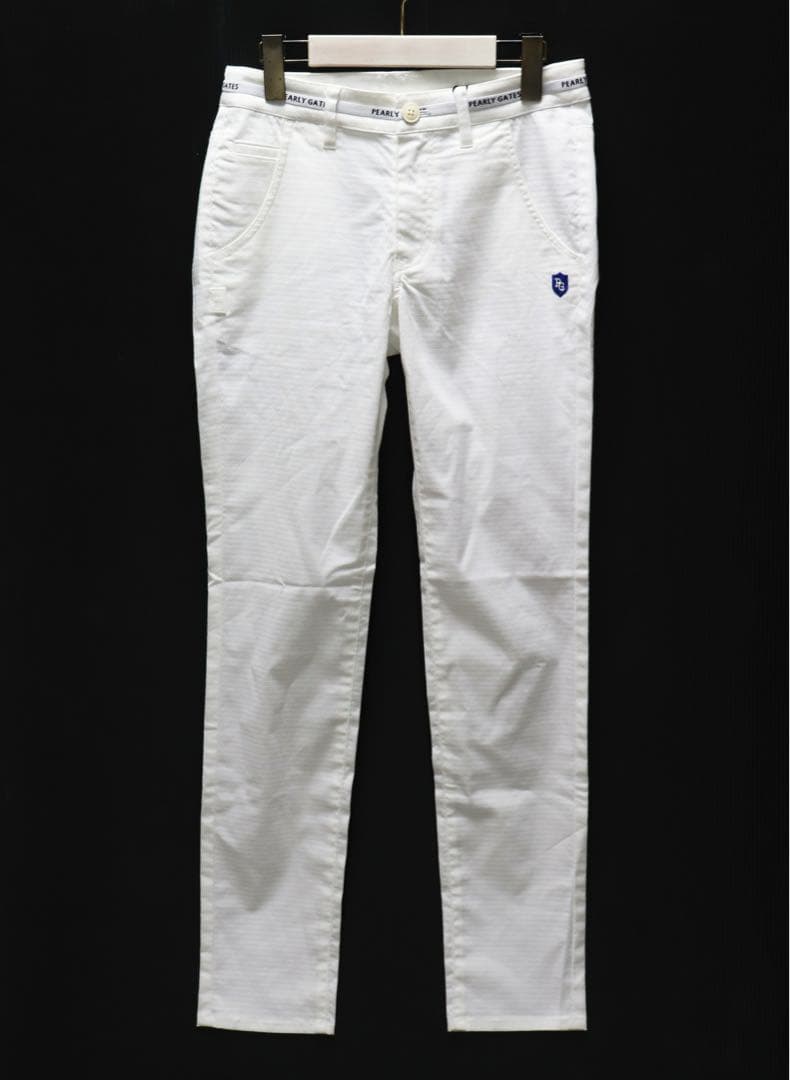 《パーリーゲイツ》新品 ティー付 薄手 接触冷感 ストレッチパンツ 0(W71)