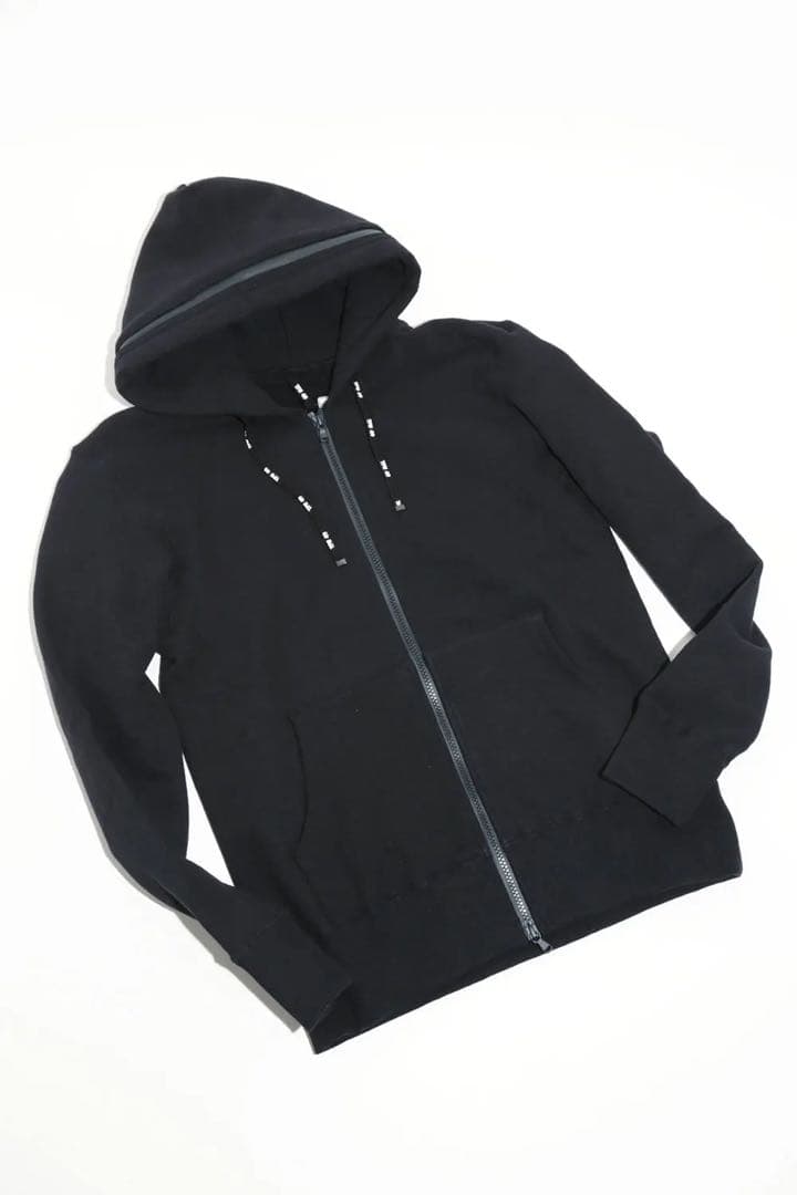 TFW49 ジップパーカー➕パンツ　セットアップ　黒 定価6.3万円