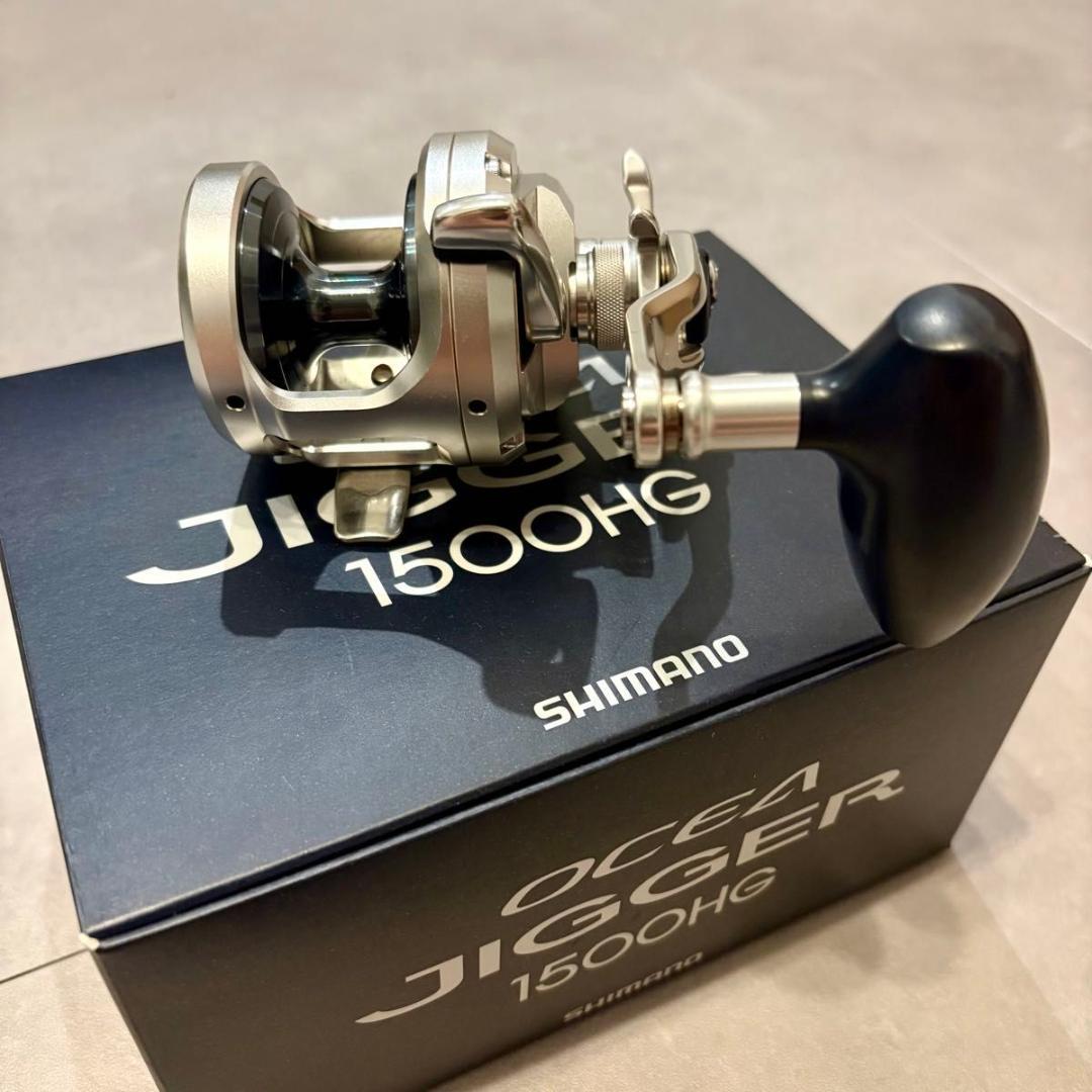 21オシアジガー 1500HG　シマノ　ジギング　スロージギング　SLJ