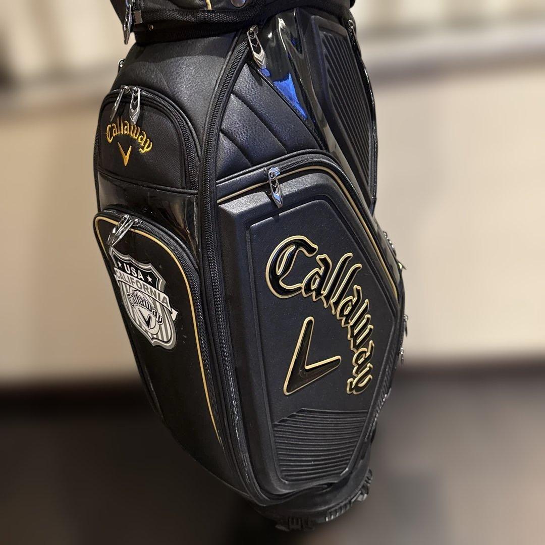 Callaway ゴルフキャディバッグ 黒/黄色