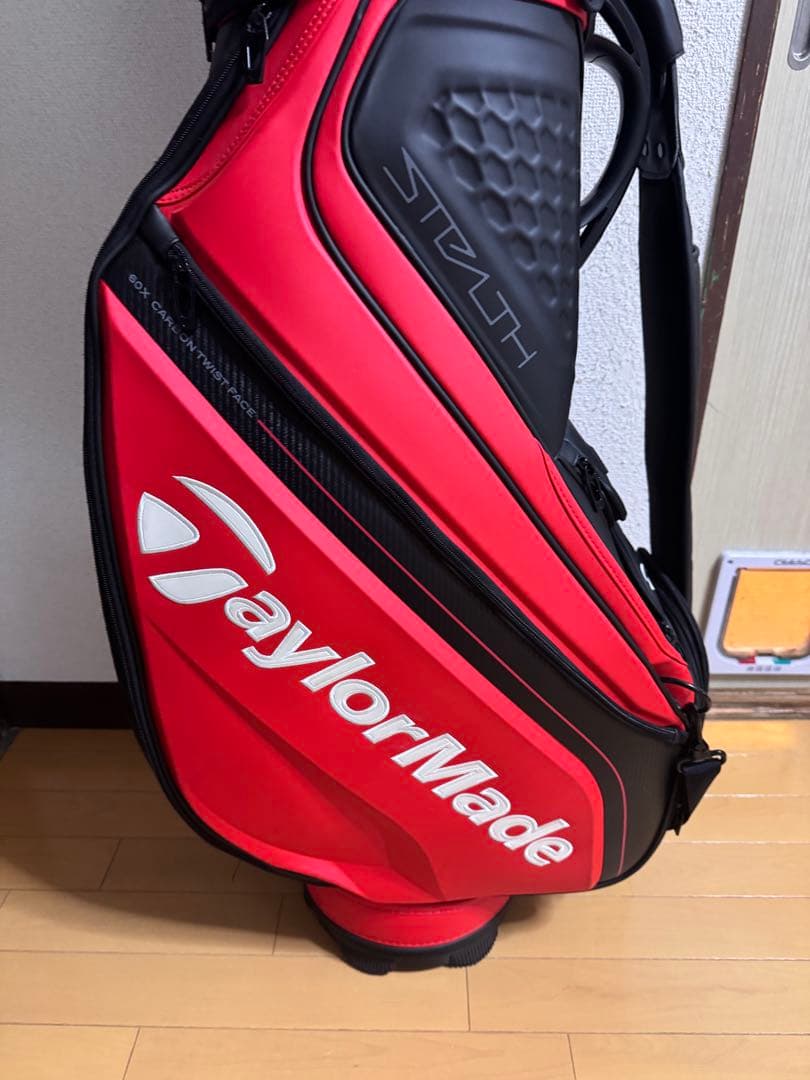 TaylorMade Stealth キャディバッグ レッド/ブラック