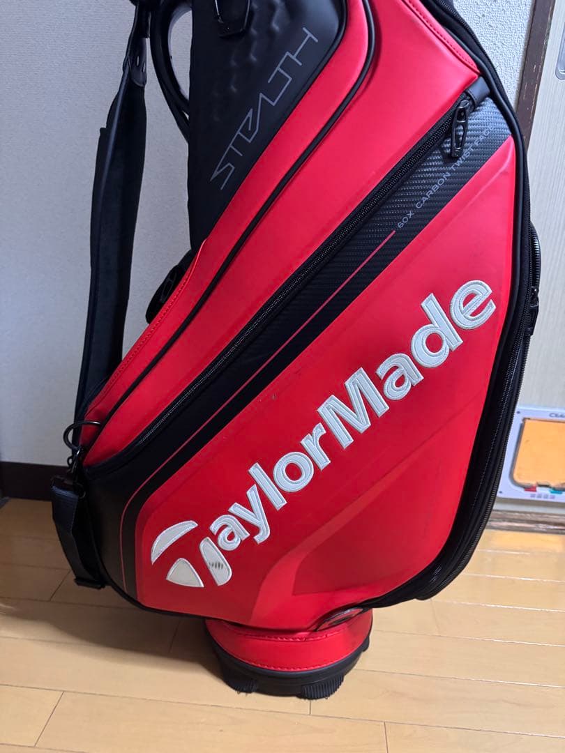 TaylorMade Stealth キャディバッグ レッド/ブラック
