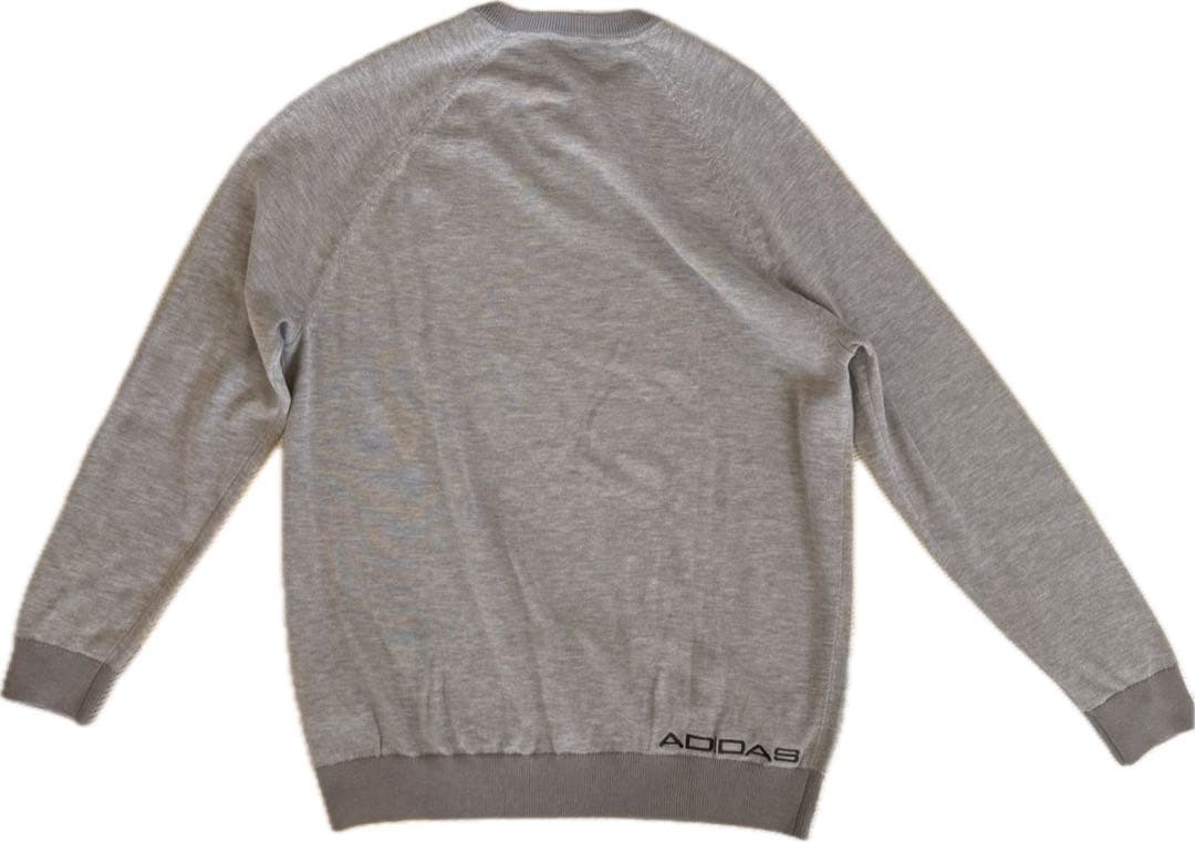 【新品】アディダス　ゴルフ　ニット　グレー　2XL