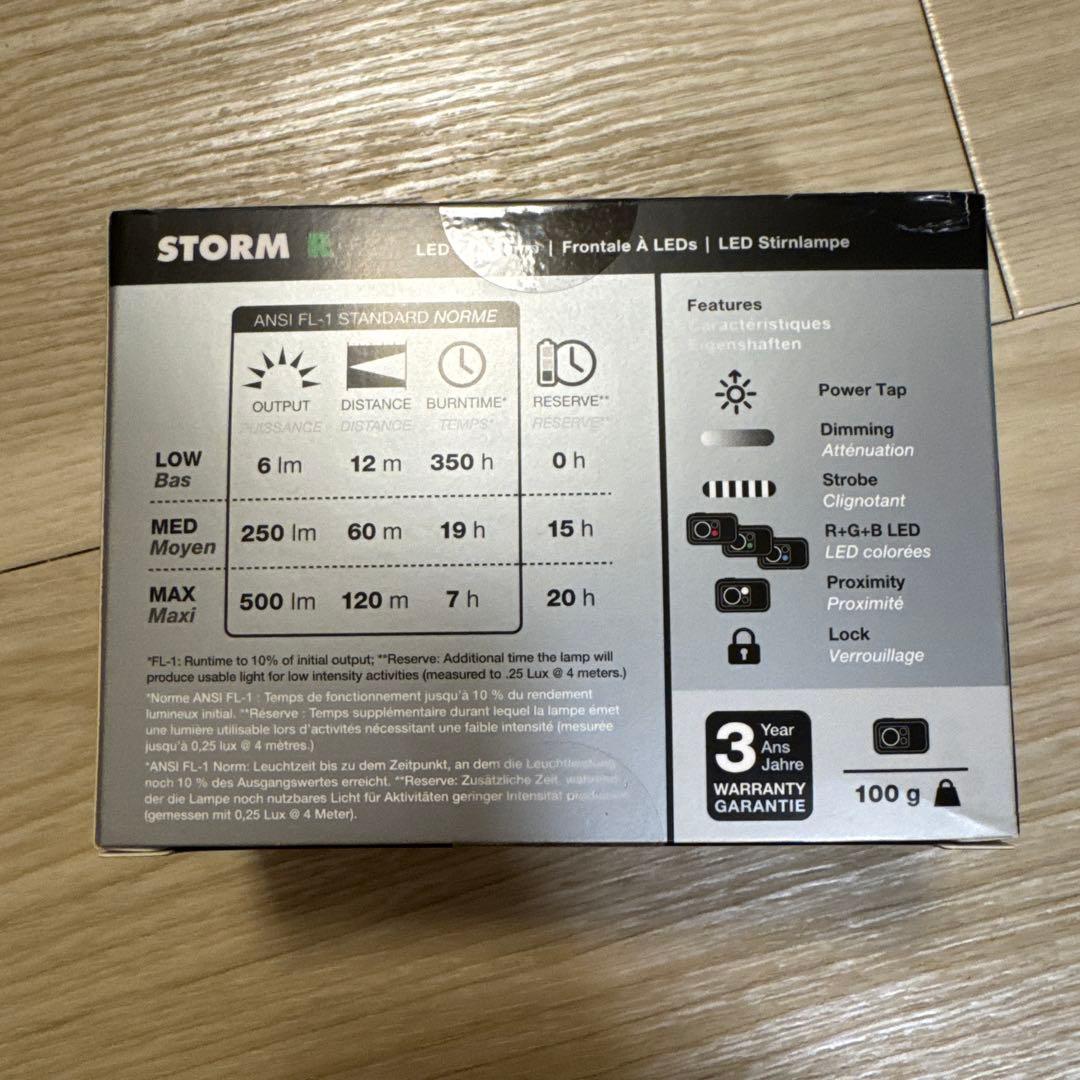  STORM R 500 ラスト1点