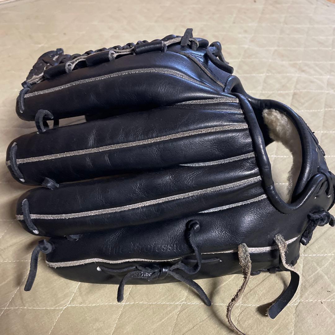 Slugger 野球グローブ 黒 編み込みスタイル　KSG-L7型　硬式用