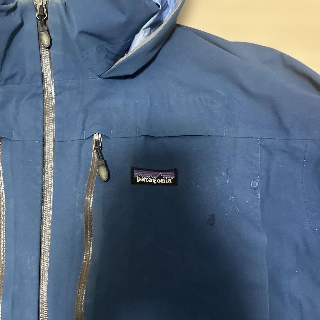Patagonia フィッシングジャケット ネイビー　s トラウト　パタゴニア