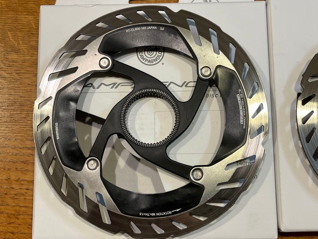 シマノ　デュラエース　ブレーキローター　RT-CL900 160 140 2枚