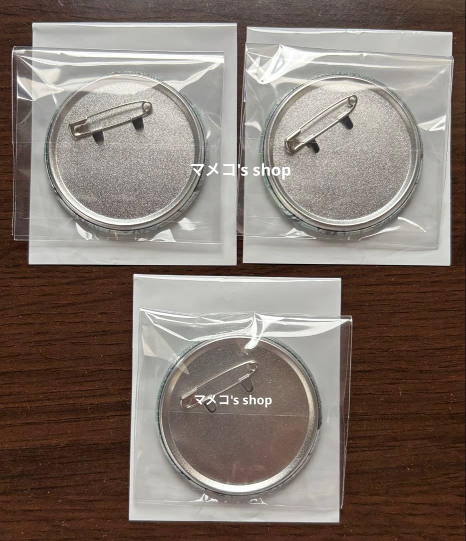 魔道祖師 公式茶屋 グリッター扉絵カンバッジ vol.1【3個】缶バッジ 枇杷