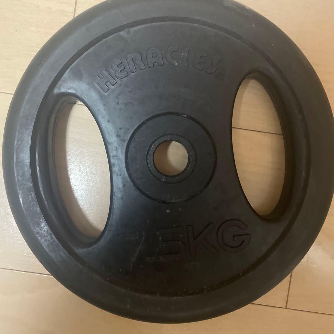 ダンベルプレートセット 4kg 2個 10kg 1個7.5kg 2個