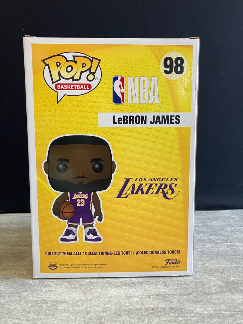 LAKERS 98 LeBRON JAMES 未開封