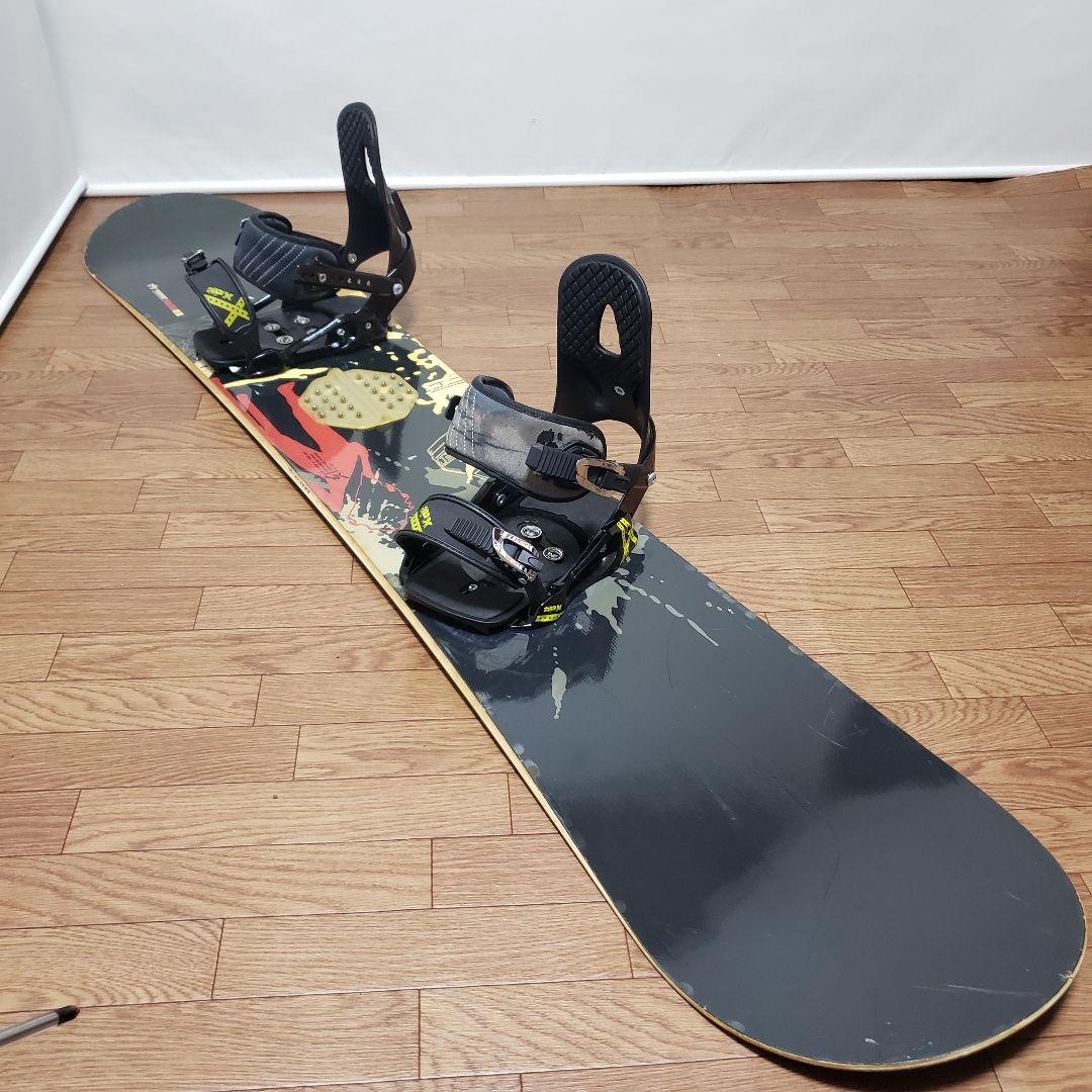 ROME DRAKE 163cm スノーボードセット