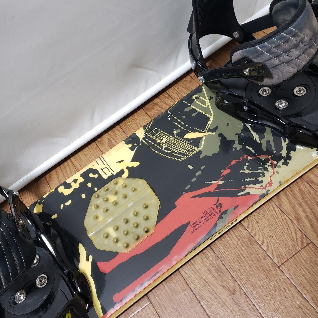 ROME DRAKE 163cm スノーボードセット