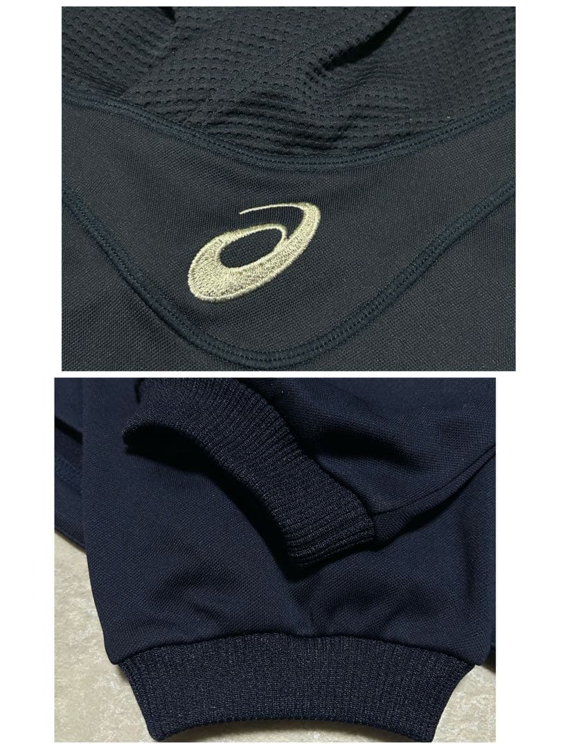 希少 セットアップasics ベースボール　フィールドパーカー パンツ 2XL