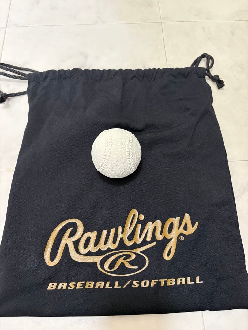 Rawlings DINGER 軟式グローブ レッド 内野手用 ケース付