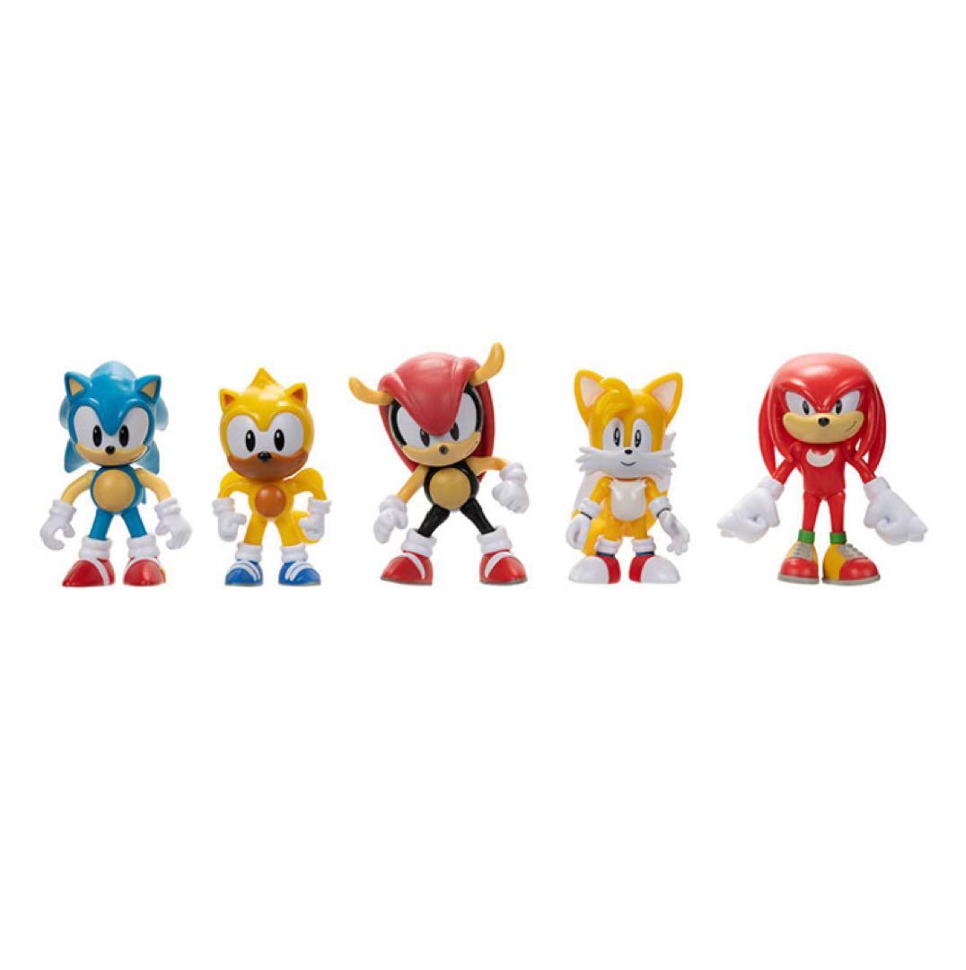 『ソニック・ザ・ヘッジホッグ』【2.5インチ・フィギュア】5体セット　クラシック