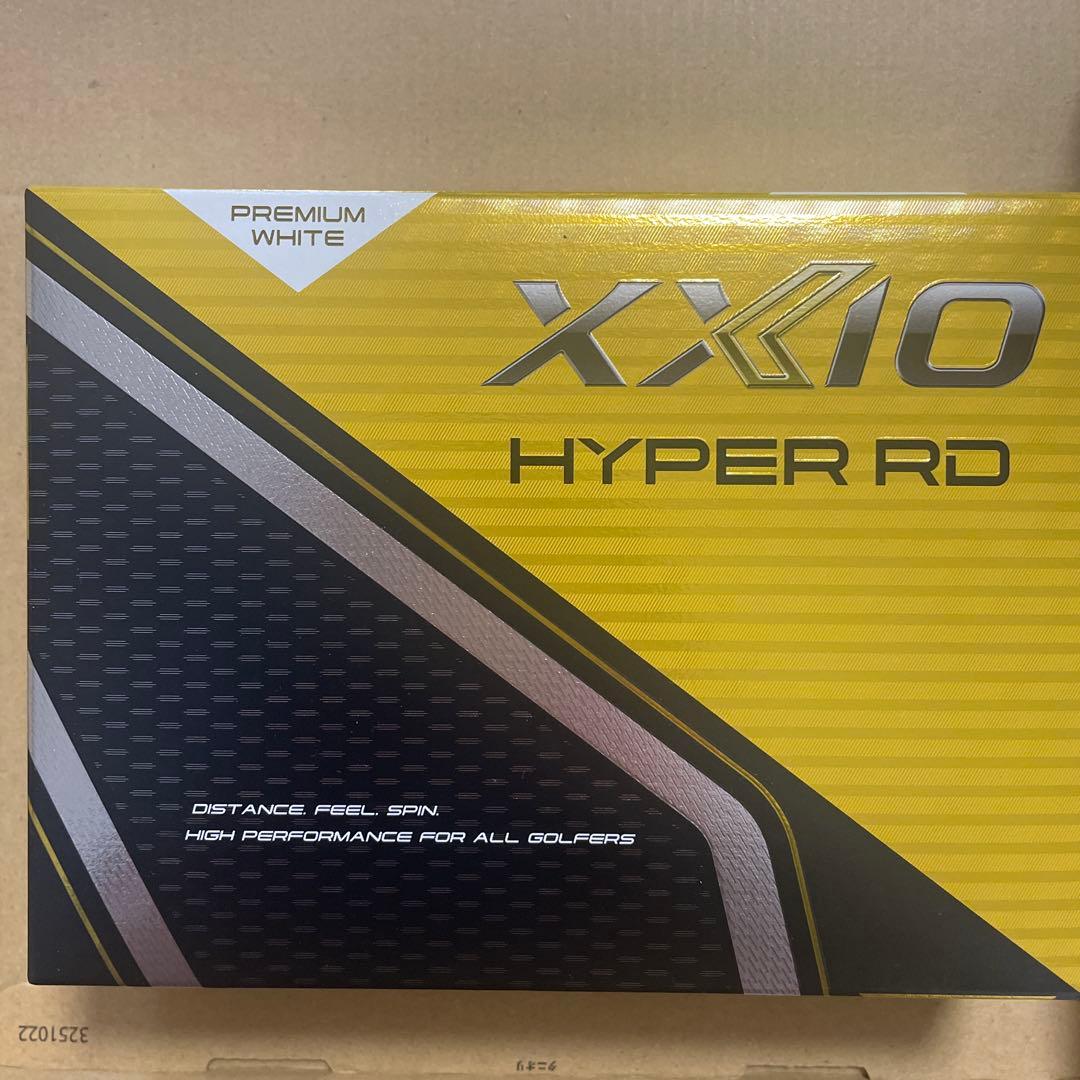 XX10 HYPER RD ゴルフボール　プレミアムホワイト　1ダース