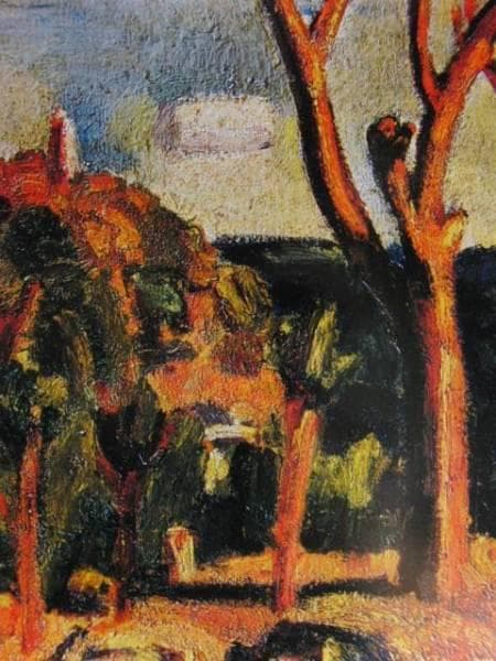 梅原　龍三郎、熱海風景、希少高級画集画、新品額装付